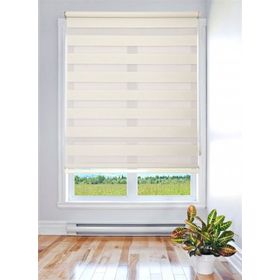 Storburada STB-400-V12 Zebra Krem Etek Dilimli 50x200 cm Stor Perde