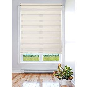 Storburada STB-400-V12 Zebra Krem Etek Dilimli 60x200 cm Stor Perde