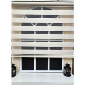Storburada Stb 400v12-D Ekru 140 x 200 Krem Zebra Stor Perde