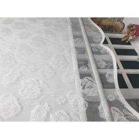 Storburada STB1093 Çift Mekanizmalı Kirli Tül Beyaz Ekru 160x200 cm Stor Perde