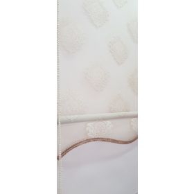Storburada STB45239-V106 Çift Mekanizmalı Somon Tül Bej Ekru 80x200 cm Stor Perde