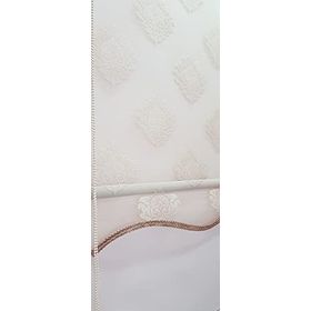Storburada STB45239-V106 Çift Mekanizmalı Somon Tül Bej Ekru 80x200 cm Stor Perde