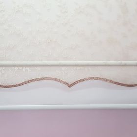 Storburada STB45248-V111 Çift Mekanizmalı Somon Rengi Tül Bej Ekru 90x200 cm Stor Perde