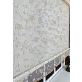 Storburada STB45248-V111 Çift Mekanizmalı Somon Rengi Tül Bej Ekru 90x200 cm Stor Perde