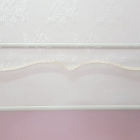 Storburada STB45253-V01 Çift Mekanizmalı Kırık Tül Beyaz Ekru 100x200 cm Stor Perde