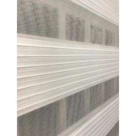 Storburada STB481-PD 100x200 Pliseli Stor Zebra Sert Plastik Kasalı Ekru Perde