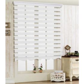 Storburada Z-STB400V02 Zebra Ekru Etek Dilim 30x200 cm Stor Perde