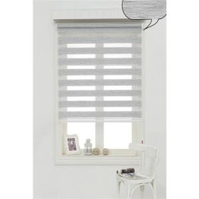 Storburada Z-STB400V04 100 x 200 Gri Etek Dilimli Zebra Stor Perde