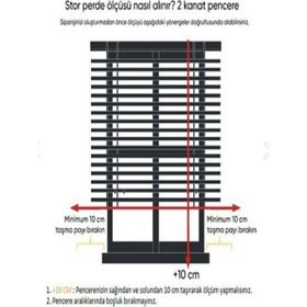 Storburada Z-STB400V04 50 x 200 Gri Etek Dilimli Zebra Stor Perde