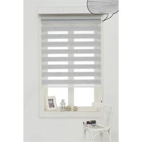 Storburada Z-STB400V04 60 x 200 Gri Etek Dilimli Zebra Stor Perde