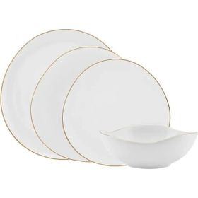 Storemax Streamline Middle 24 Parça 6 Kişilik Porselen Yemek Takımı