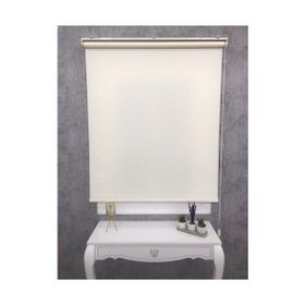 Story Perde Düz Krem Güneşlik 300x250 cm Stor Perde