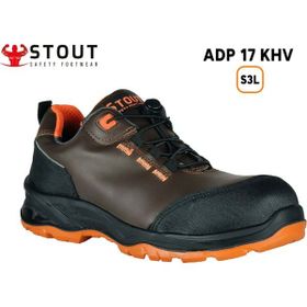 Stout ADP 17 S3 KHV Kahverengi Kompozit Burunlu İş Ayakkabısı