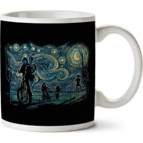 Stranger Night Stranger Things Van Gogh Mashup Baskılı Kupa