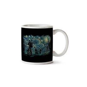 Stranger Night Stranger Things Van Gogh Mashup Baskılı Kupa