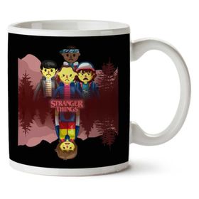 Stranger Things Big Upside Down Baskılı Kupa