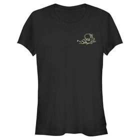 Stranger Things Demo Drips Schwarz Kadın T-shirt