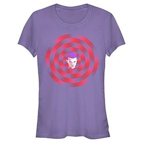 Stranger Things Eleven Trip Out Lila Kadın T-shirt