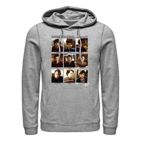 Stranger Things Hawkins Yüksek Heather Gri Kapüşonlu Unisex Sweatshirt