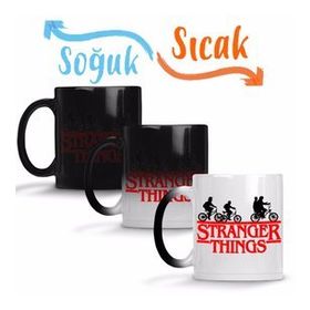 Stranger Things Sihirli Porselen Kupa