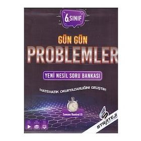 Strateji 6.Sınıf Gün Gün Problemler Soru Bankası