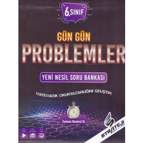 Strateji 6.Sınıf Gün Gün Problemler Soru Bankası