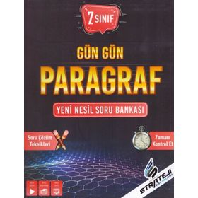 Strateji 7. Sınıf Gün Gün Paragraf Soru Bankası