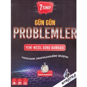 Strateji 7. Sınıf Gün Gün Problemler Soru Bankası