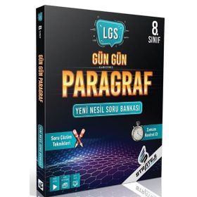 Strateji 8.Sınıf LGS Gün Gün Paragraf Yeni Nesil Soru Bankası