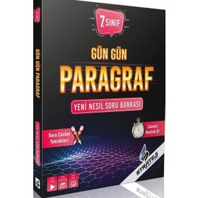 Strateji Yayınları 7. Sınıf Gün Gün Paragraf Soru Bankası
