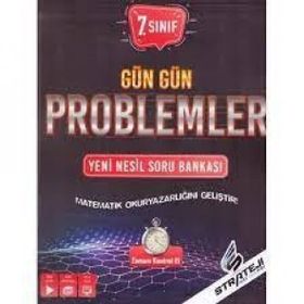 Strateji Yayınları 7. Sınıf Gün Gün Problemler Soru Bankası