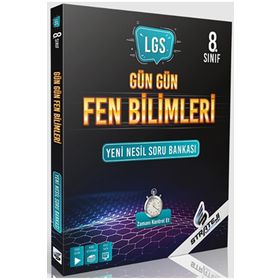 Strateji Yayınları 8. Sınıf LGS Gün Gün Fen Bilimleri Yeni Nesil Soru Bankası