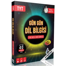 Strateji Yayınları TYT Dil Bilgisi Gün Gün Soru Bankası