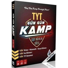 Strateji Yayınları TYT Eşit Ağırlık Sözel Gün Gün Kamp Denemeleri