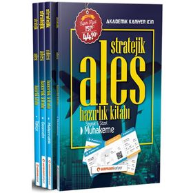 Stratejik ALES Hazırlık Kitabı - Uzman Kariyer Yayınları