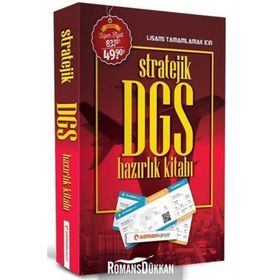 Stratejik DGS Hazırlık Kitabı - Uzman Kariyer Yayınları