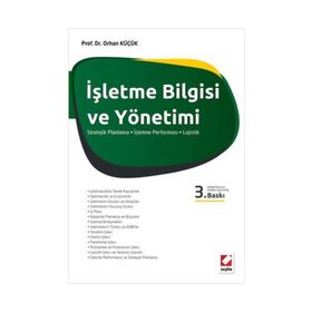STRATEJIK İŞLETME BILGISI VE YÖNETİMİ - ORHAN KÜÇÜK