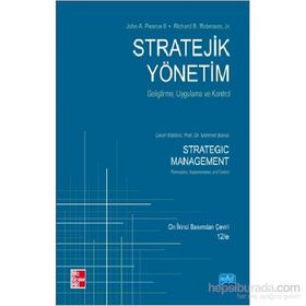 Stratejik Yönetim - Richard B. Robinson, Jr John A. Pearce II Jr Mc Graw Hill