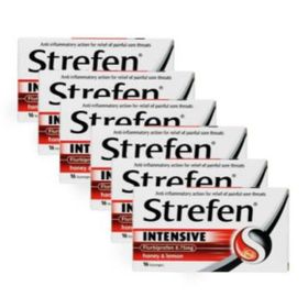 Strefen Intensive Limon Bal Aromalı 6x16 Pastil
