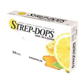 Strep-Dops Limon Bal Ihlamur Propolis 24 Pastil
