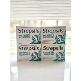 Strepsils Sore Throat Blocked Nose Mentollü 4x24 Pastil