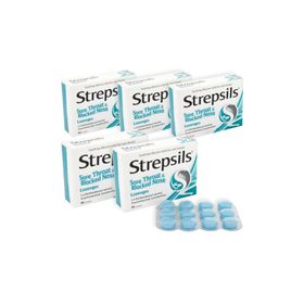 Strepsils Sore Throat Blocked Nose Mentollü 5x24 Pastil
