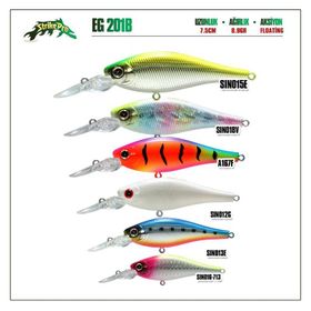 Strike Pro EG-201B 7.5 cm SİN018V Suni Balık Yemi