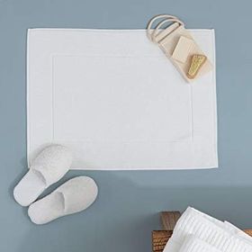 Stripe Armürlü Beyaz - 50x70 cm Ayak Havlusu