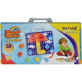 Strongart 039 30 Parça Renkli Junior Matrax Sihirli Düğmeler Oyuncak