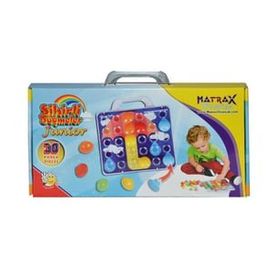 Strongart 039 30 Parça Renkli Junior Matrax Sihirli Düğmeler Oyuncak