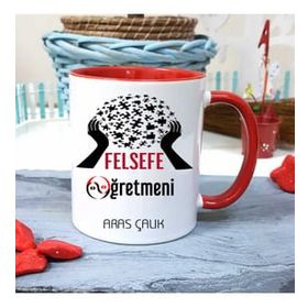 Strongart Felsefe Öğretmenine Özel Öğretmenler Günü Hediyesi Kişiye Özel Kupa Bardak