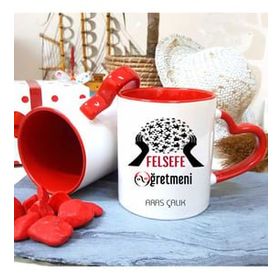 Strongart Felsefe Öğretmenine Özel Öğretmenler Günü Hediyesi Kişiye Özel Kupa Bardak