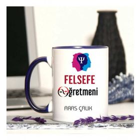 Strongart Felsefe Öğretmenine Özel Öğretmenler Günü Hediyesi Kişiye Özel Kupa Bardak