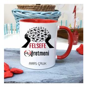 Strongart Felsefe Öğretmenine Özel Öğretmenler Günü Hediyesi Kişiye Özel Kupa Bardak